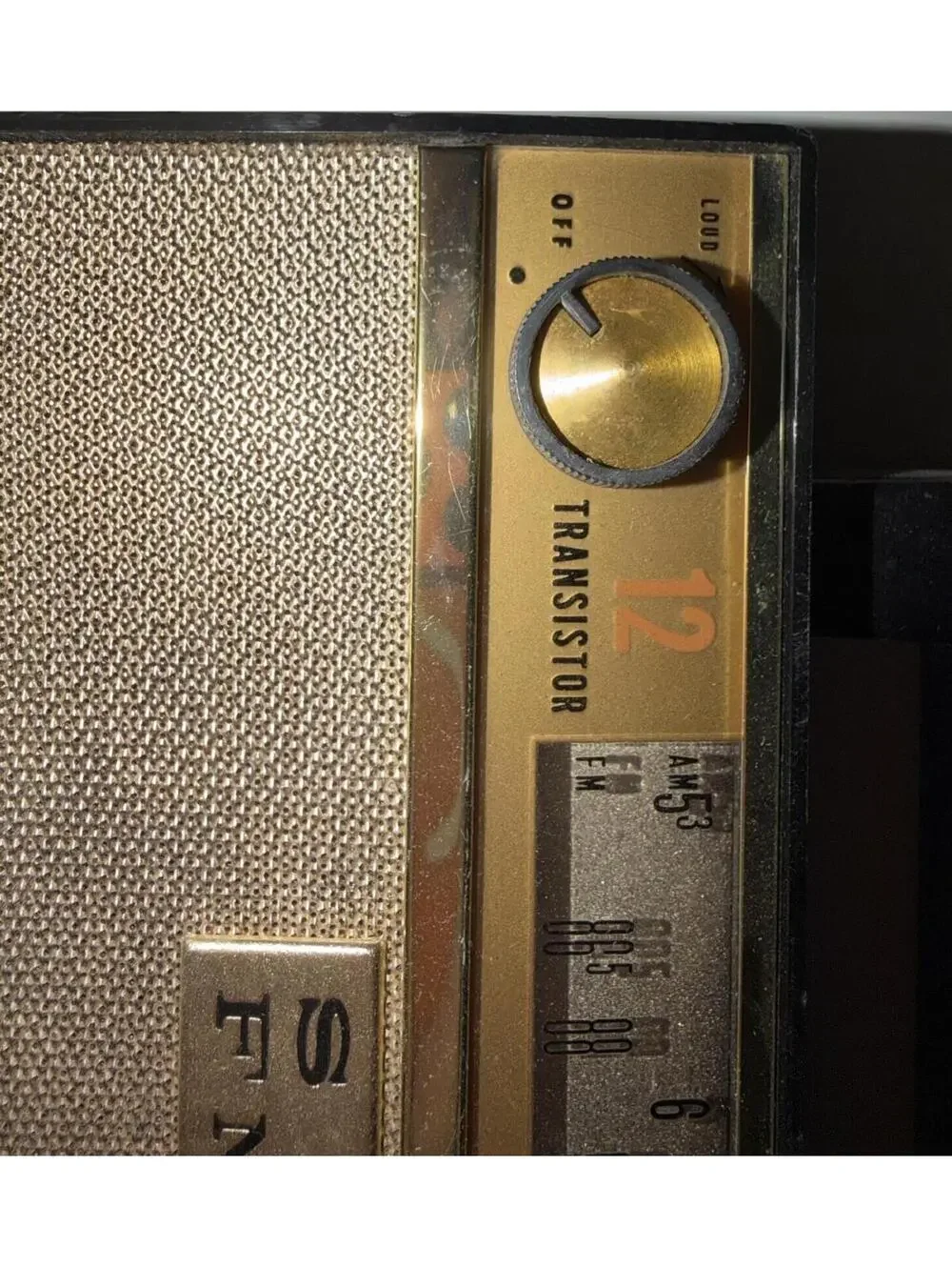 Vintage Sony 12 Transistor FM/AM Radio Untested For Parts